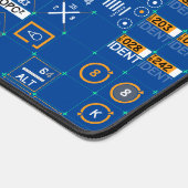 SciFi-Benutzeroberfläche Schreibtischunterlage (Ecke)