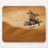Scifi-Drohne Mousepad (Vorne)