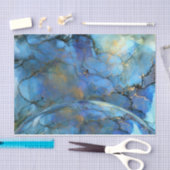 Scifi Farbenfroher oder abstrakter Hintergrund Seidenpapier (Handwerk)