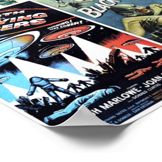 SciFi Movie Art Collection 1 Poster (Ecke)