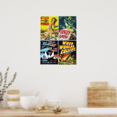 SciFi Movie Collage 13 Poster (Küche)