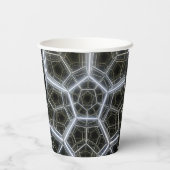 SciFi Multidimensional Paper Cups Pappbecher (Rückseite)