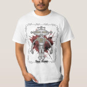 Scifi-Roboter sechs T-Shirt (Vorderseite)