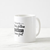 SciFi Science Fiction Space Ufo Alien Geschenk Ide Kaffeetasse (VorderseiteRechts)