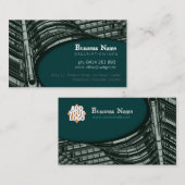 Scifi Skies Business Card Visitenkarte (Vorne/Hinten)