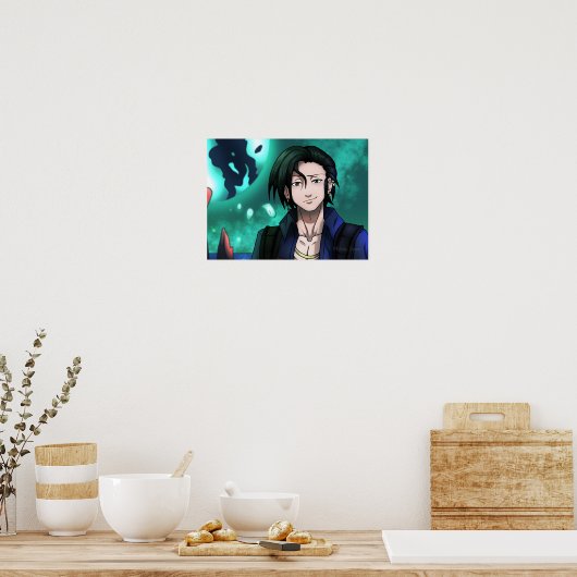 Scifi Space Pirate Poster (Küche)