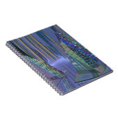 SciFi-Szene, der Planet Tamara auf gewundenem Notizblock (Rechte Seite)