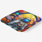 SciFi Weltraum Pappteller (Gewinkelt)