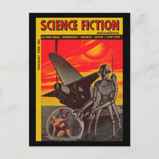 SciFictPulp.09_Pulp Art Postkarte (Vorderseite)