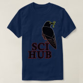 SCIHUB Neonkontur nett auf schwarz 1 T-Shirt (Design vorne)