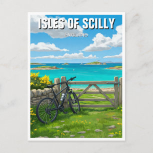 Scilly-Inseln England Cornwall Reise Postkarte
