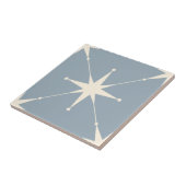 Scintilla hellblauer Star Fliese (Seite)