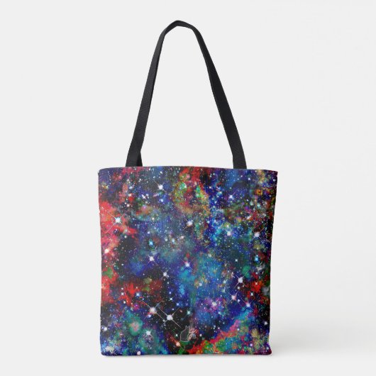Scintillation Star Field Tote Bag Tasche (Rückseite)