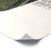 Scio, OH Panorama Karte - 1899b Poster (Ecke)