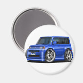 Scion XB Blue Car Magnet (Vorderseite/Rückseite)