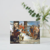 Scipio Africanus Freeing Massiva, Öl auf Leinwand, Postkarte (Stehend Vorderseite)