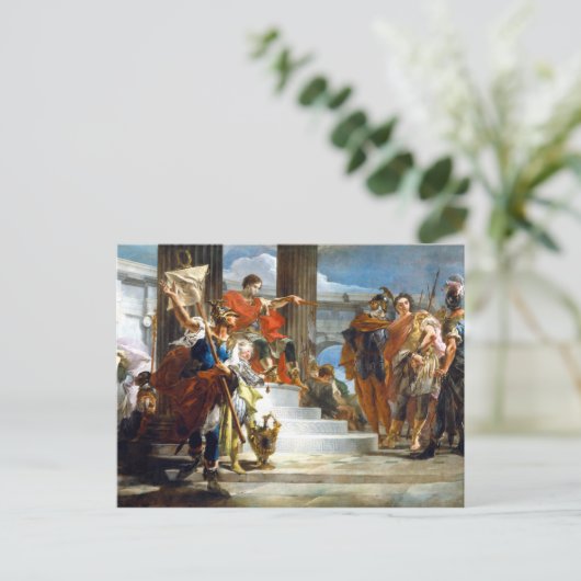 Scipio Africanus Freeing Massiva, Öl auf Leinwand, Postkarte (Stehend Vorderseite)