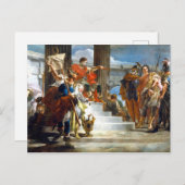 Scipio Africanus Freeing Massiva, Öl auf Leinwand, Postkarte (Vorne/Hinten)