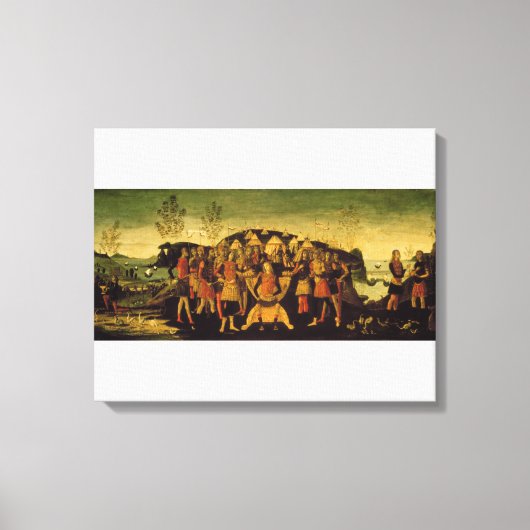 Scipio Africanus, römischer General Leinwanddruck (Vorderseite)