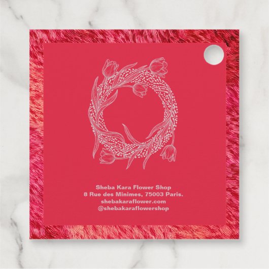 Scirocco Gift Tag Geschenkanhänger (Rückseite)