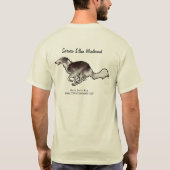 Scirocco seidenes Windhounds T-Shirt (Rückseite)