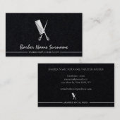 Scissor Hair Comb Barber Shop Original Creative Visitenkarte (Vorne/Hinten)
