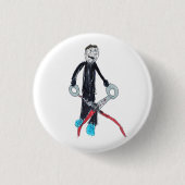 Scissor Man von Claire Button (Vorderseite)