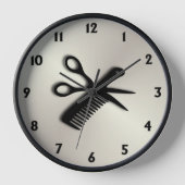 Scissor und kämmen Sie antikes Gold Uhr (Vorderseite)