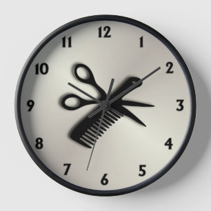 Scissor und kämmen Sie antikes Gold Uhr