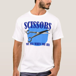 Scissors - mehr Spaß, wenn Sie laufen - T-Shirt
