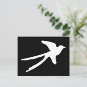 Scissortail Flycatcher Postkarte (Stehend Vorderseite)