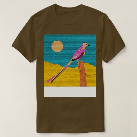 Scissortail Flycatcher T-Shirt (Design vorne)