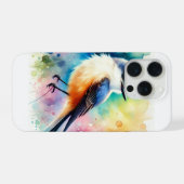 Scissortailed Flycatcher 010924AREF121 - Watercolo iPhone Hülle (Rückseite (Horizontal))