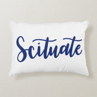 Scituate Dainty Scripts Pillow Dekokissen