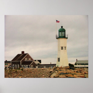 scituate helles Haus Poster