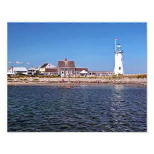 Scituate Leuchtturm, Massachusetts Fotodruck