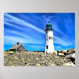 Scituate Leuchtturm Poster