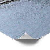 Scituate Lighhouse Panorama Poster (Ecke)