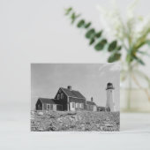 Scituate Light Postkarte (Stehend Vorderseite)