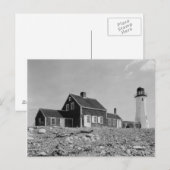 Scituate Light Postkarte (Vorne/Hinten)