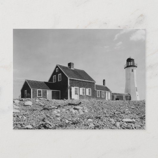 Scituate Light Postkarte (Vorderseite)