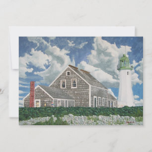 Scituate Lightkeeper's Haus Einladung