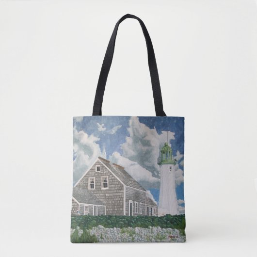 Scituate Lightkeeper's Haus Tasche (Vorderseite)