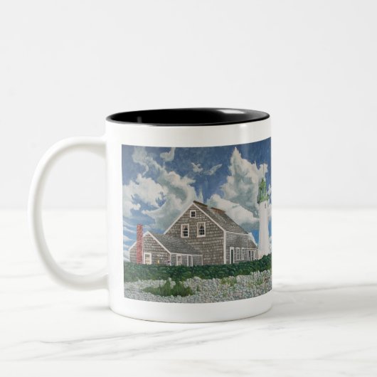 Scituate Lightkeeper's House Tasse (Links)