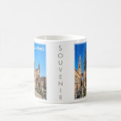 SCL030 PALERMO, Panorama, Sizilien, Italien, Kaffeetasse (Mittel)
