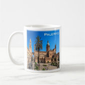 SCL030 PALERMO, Panorama, Sizilien, Italien, Kaffeetasse (Links)