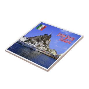 SCL035 AEOLIANISCHE INSELN, Vulkan, Sizilien. Fliese