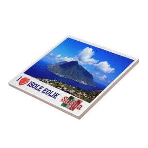 SCL038 AEOLIANISCHE INSELN SALINA I Liebe, Fliese