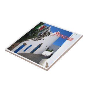 SCL040 AEOLIANISCHE INSELN, PANAREA, Sizilien, Fliese