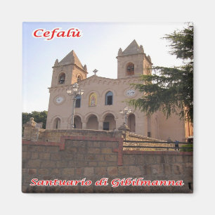 SCL084 CEFALU' - Sanctuary of Gibilmanna - Fridge Magnet
